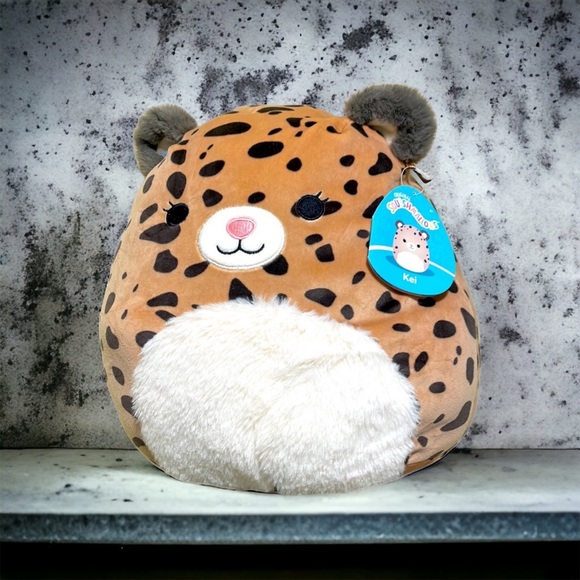 Squishmallows Toys Kei The Chettatah With Fuzzy Belly 1